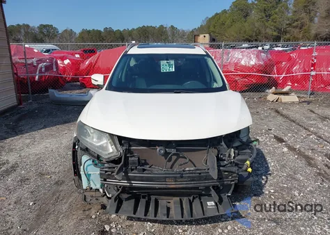 2016 Nissan Rogue Sl из США, поврежденный, VIN 5N1AT2MT9GC854985